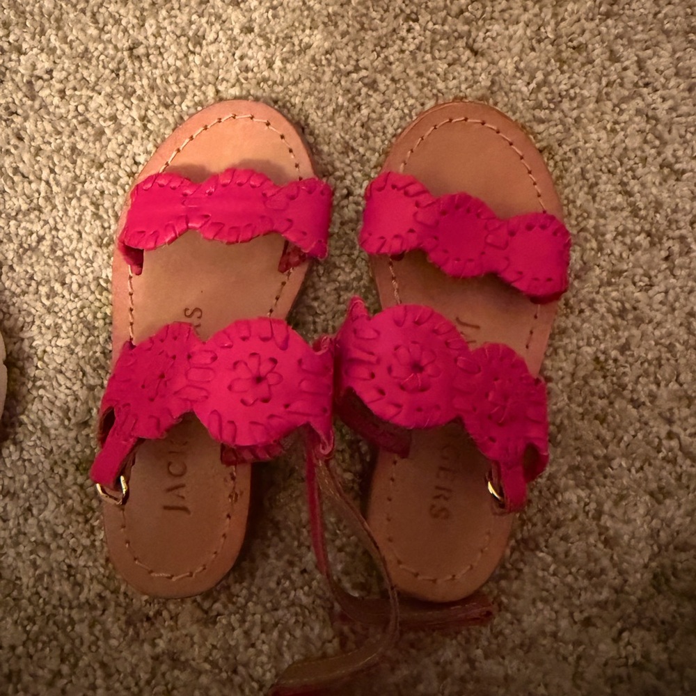 Pink Jack Rogers